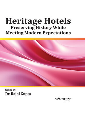 cover image of Heritage Hotels